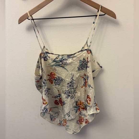 Vintage Floral Camisole in Cream and Multicolor - Picture 6 of 6